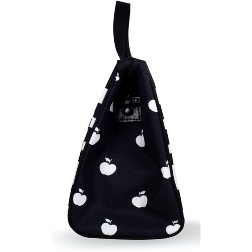 Kate Spade New York Black Portable Soft Cooler Lunch Bag, Thermal Tote with - Picture 6 of 7